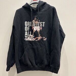 Black Graphic Hoodie